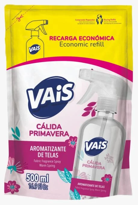 ALGABO PERF.P/TELAS CALIDA PRIMAV.X 500 ML RPTO (8)