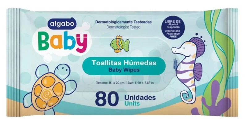 ALGABO BABY T.HUMEDA X 80 U. - FLOW PACK (24)