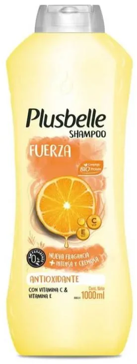 PLUSBELLE SH.FUERZA ANTIOXIDANTE X 1 L.(12)