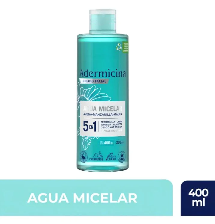 ADERMICINA AGUA MICELAR 5 EN 1 X 400 ML (11)