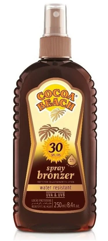 COCOA BEACH SPRAY BRONZER F30 X 250 ML (12) 