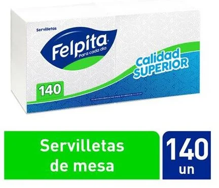 FELPITA SERV.BLANCA X 140 U.- (12) 