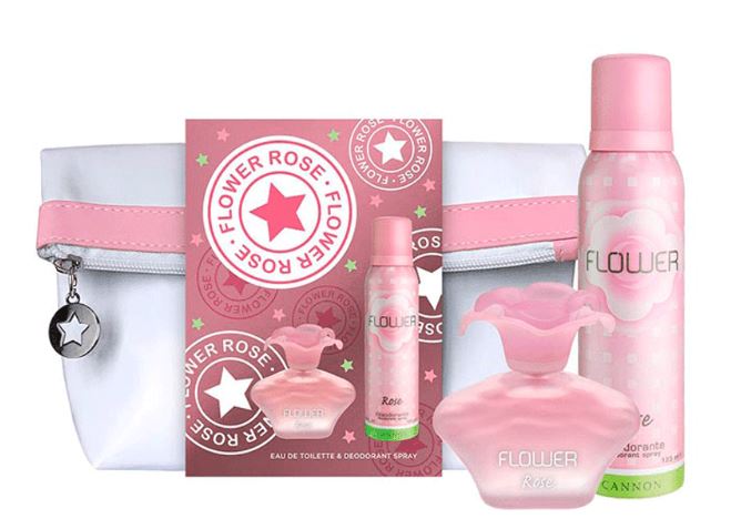 FLOWER ROSE NEW NESSASAIRE EDT X 40 + DEO X 123 ML (3)