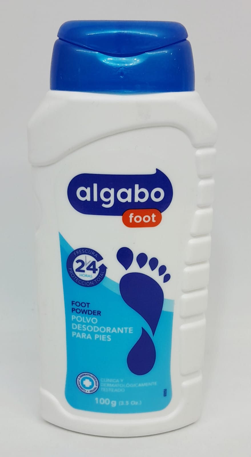 ALGABO TALCO P/PIES X 100 G.AZUL (12) 