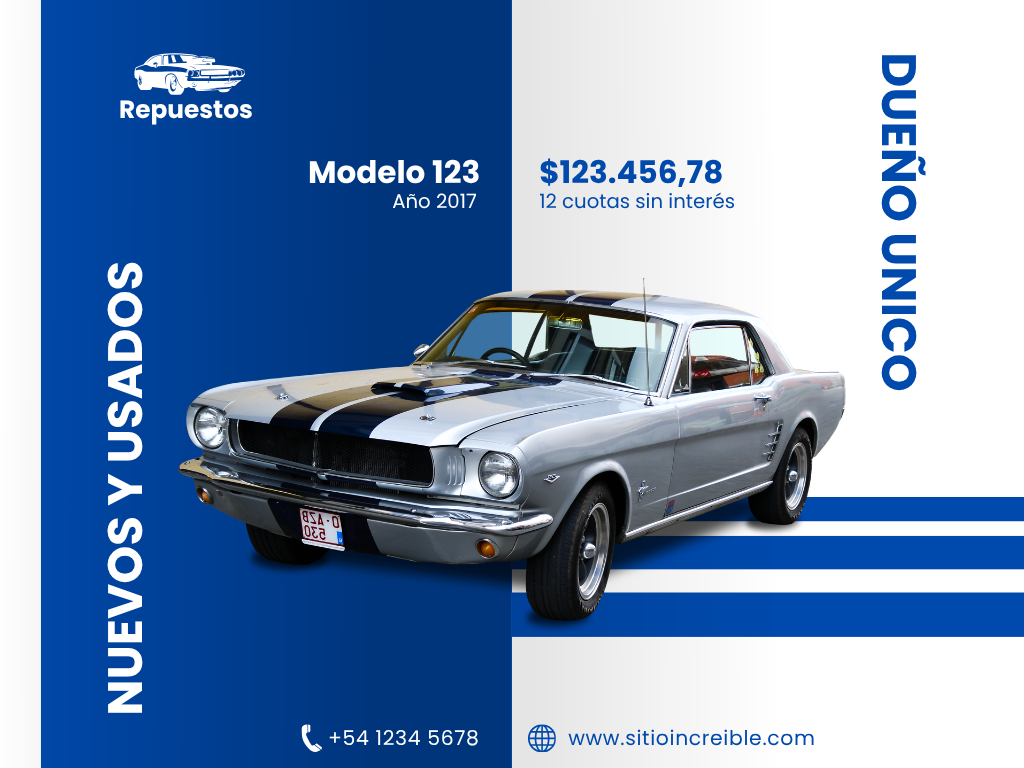Vehiculo nuevo